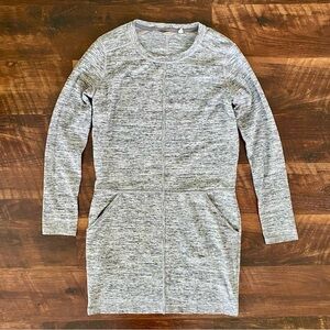 Athleta Heather Gray Knit Dress